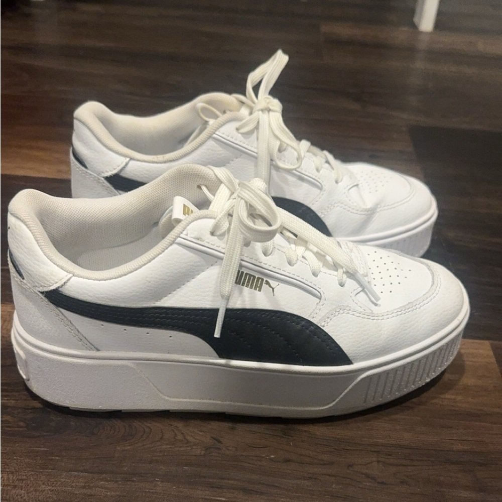 Women’s Puma Karmen Platform White Sneaker 7.5
